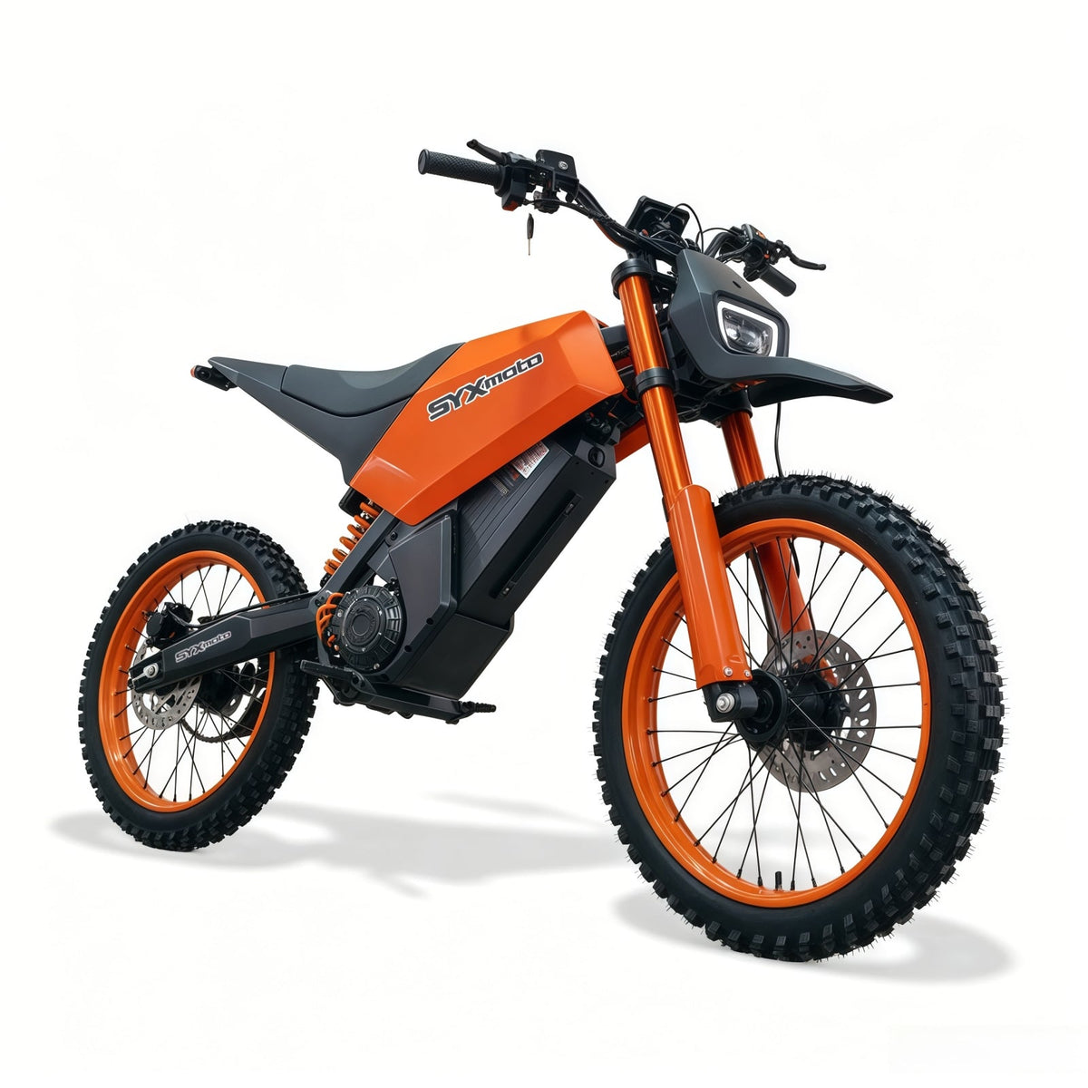 SYX MOTO SPRK Electric Dirt Bike | 5500W High Torque Peak Off-Road Sports Power Gear (60V 27Ah)