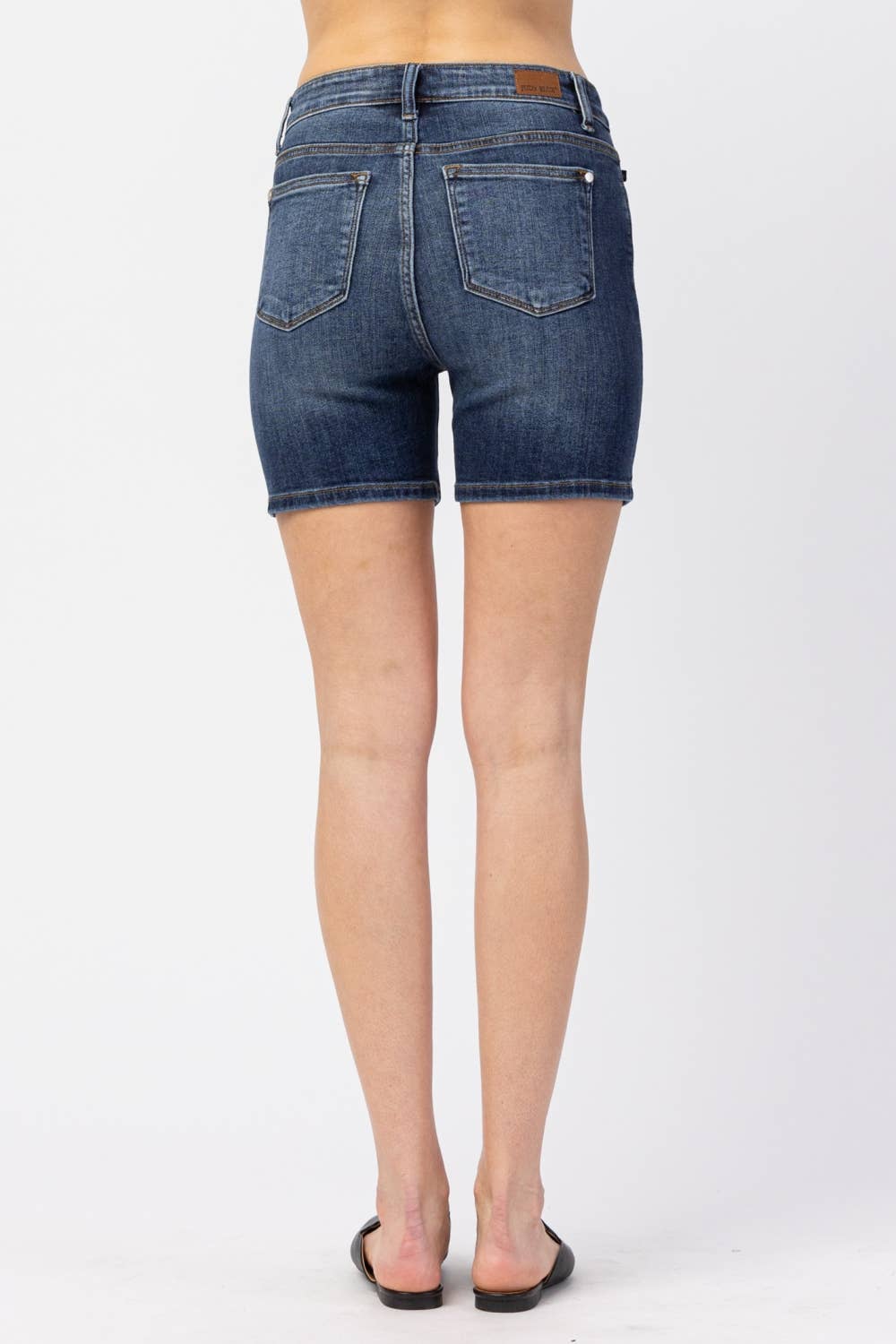 Hi-Rise Mid Length Shorts (XL Only)