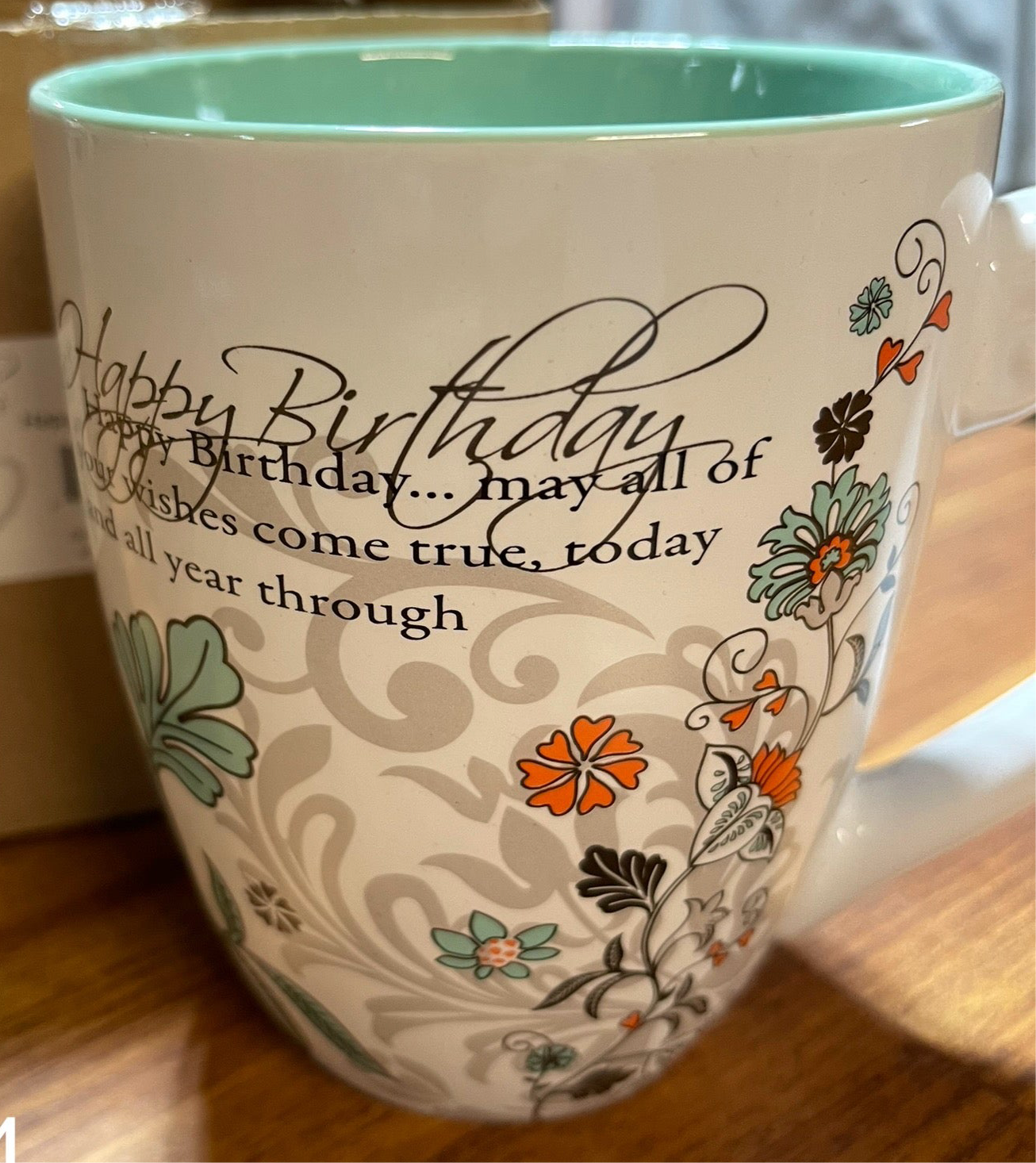 Happy Birthday coffee mug