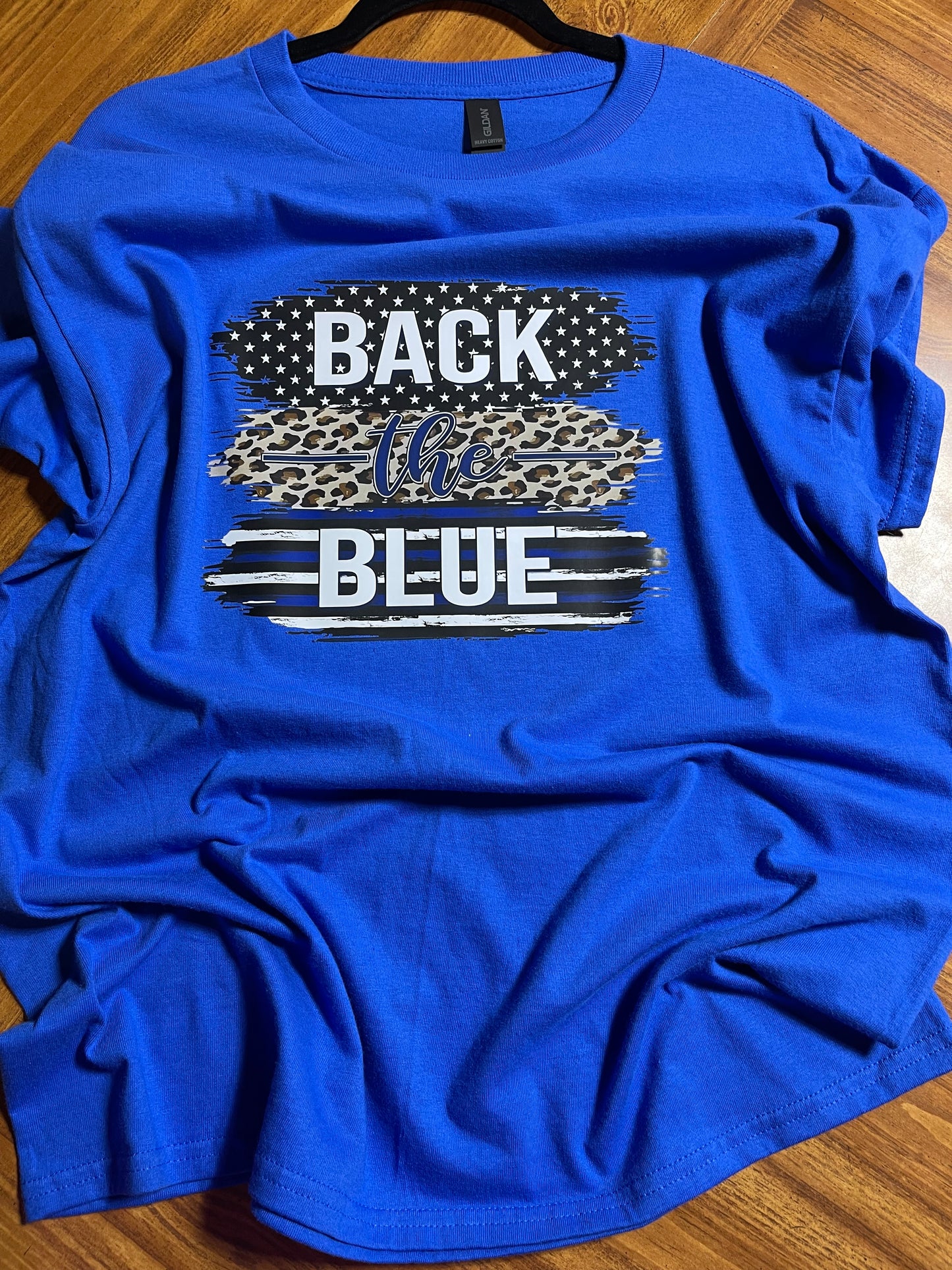 DTF BACK THE BLUE tshirt