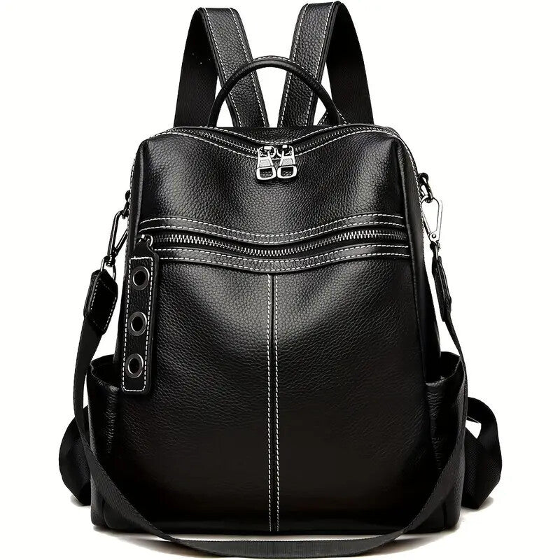 Purse For Women Fashion Faux Leather Convertible Shoulder Handbag Travel Bag Satchel Rucksack Ladies Bag