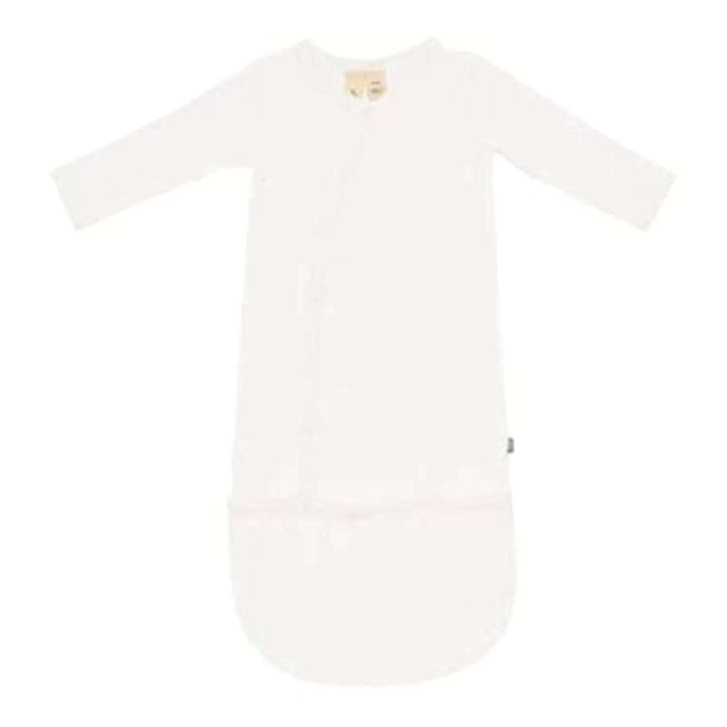 KYTE BABY Bundlers Unisex Baby Sleeper Gowns Rayon Made From Bamboo Material (Newborn Cloud)