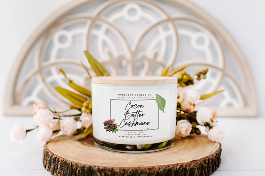 3 Wick Candle Cocoa Butter Cashmere