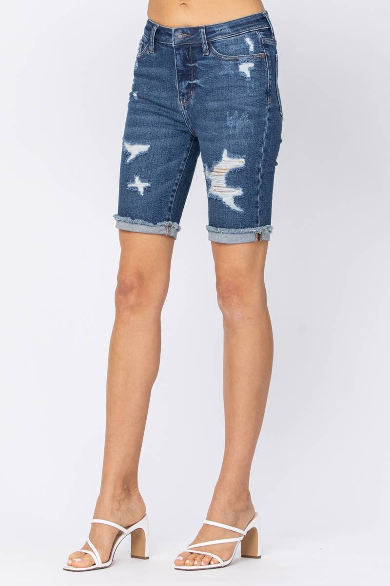 Destroyed Bermuda Shorts (XL Only)