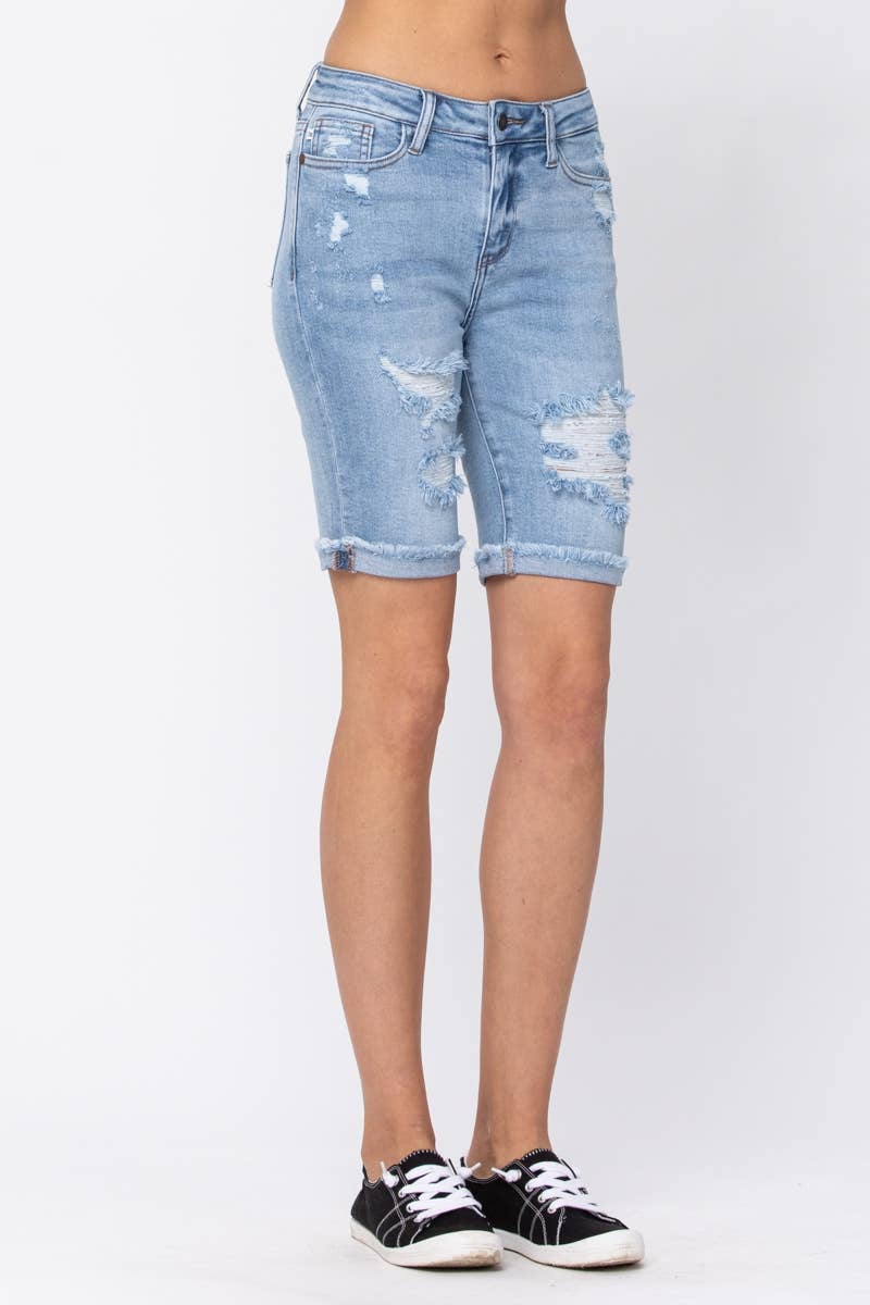 Destroyed Bermuda Shorts (XL Only)