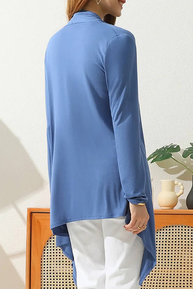 Long Sleeve Lightweight Duster Cardigan