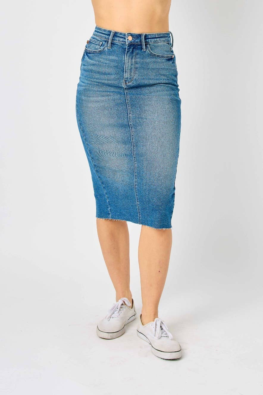 HW Mid Length Skirt - PLUS