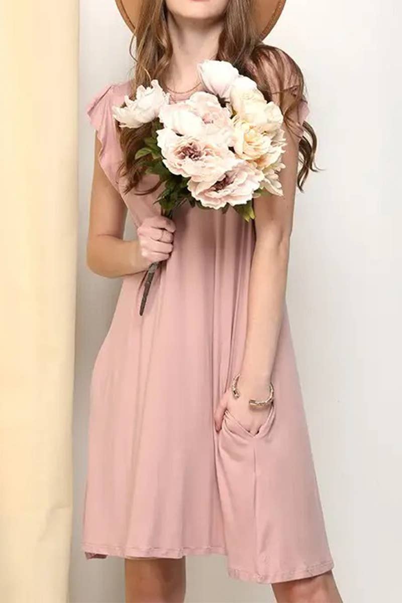 Women’s Princess Seam Dress with Pockets