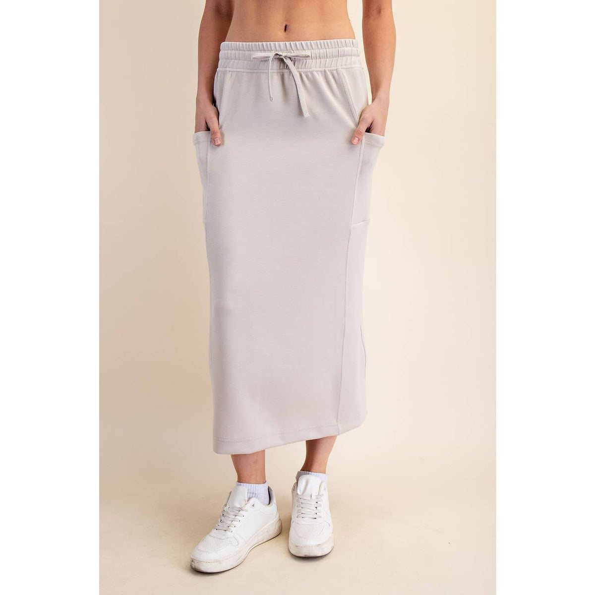 MODAL SCUBA LONG SKIRT