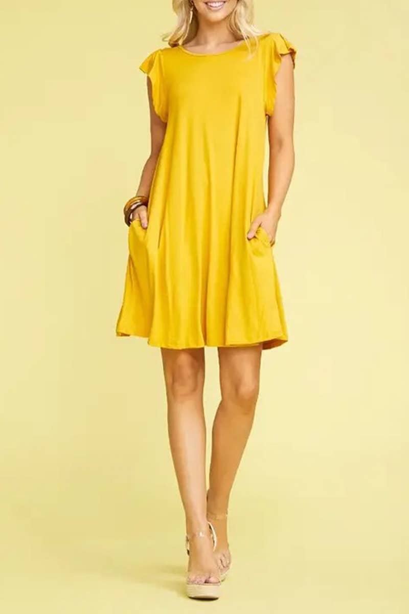 Women’s Princess Seam Dress with Pockets