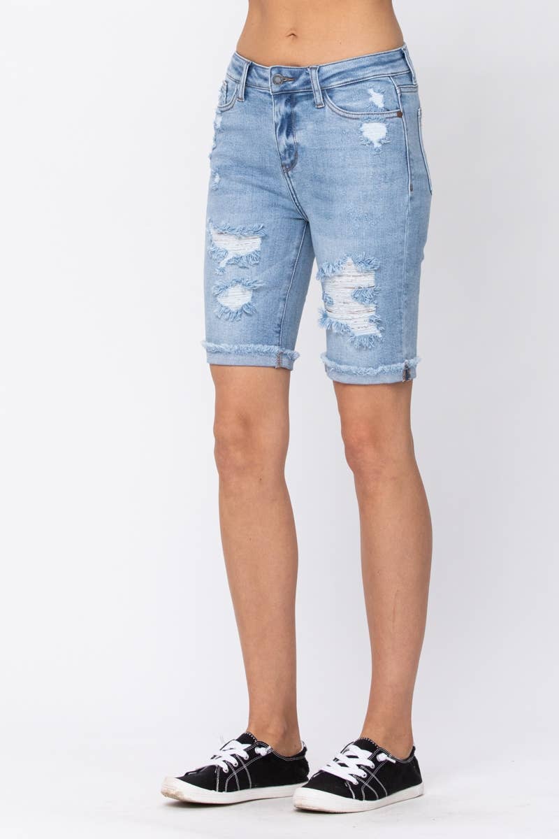 Destroyed Bermuda Shorts (XL Only)