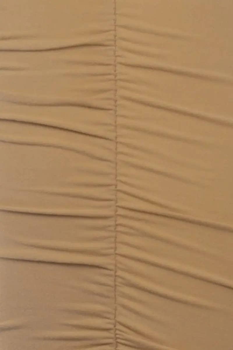 Women’s High-Waist Pleated Pencil Skirt