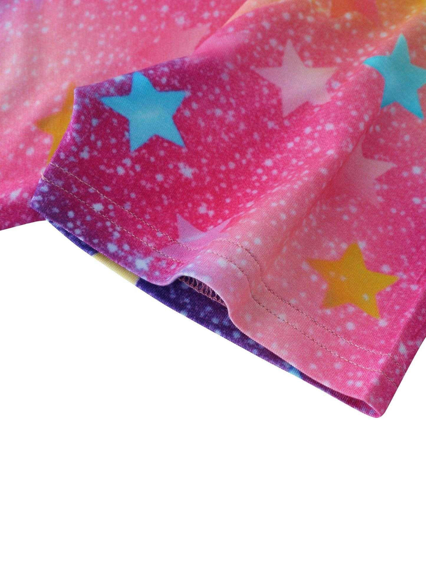 PoshTOT Colorful Stars Bamboo Women's Lounge Dress
