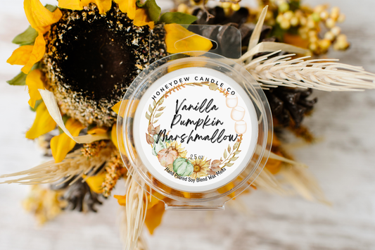 Vanilla Pumpkin Marshmallow Waxmelt 2.5oz