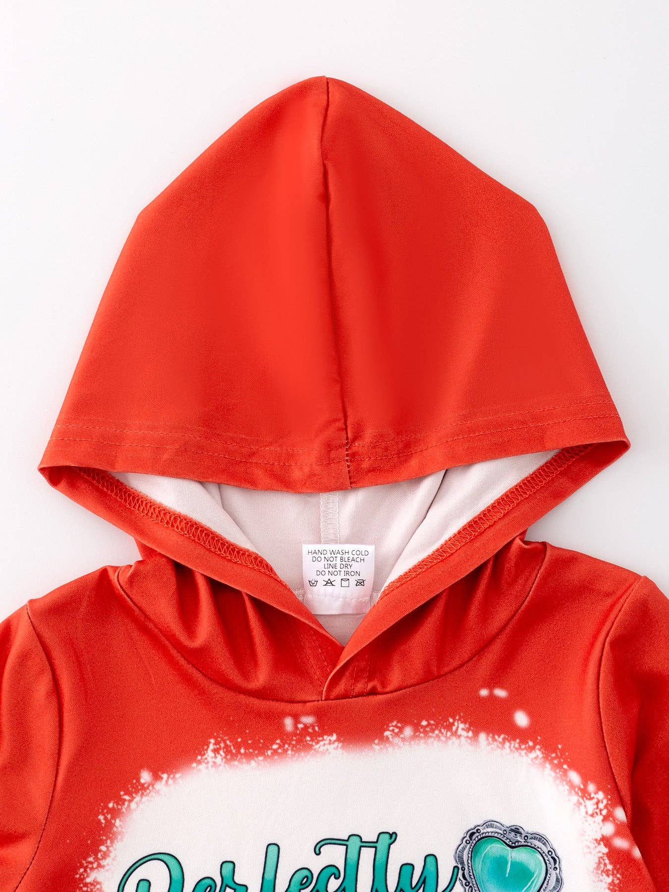 Letter leopard Animal Print four-piece Hooded Girls Top