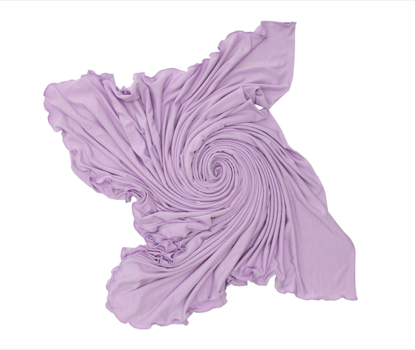PoshTOT Purple Swaddle With Headband Set