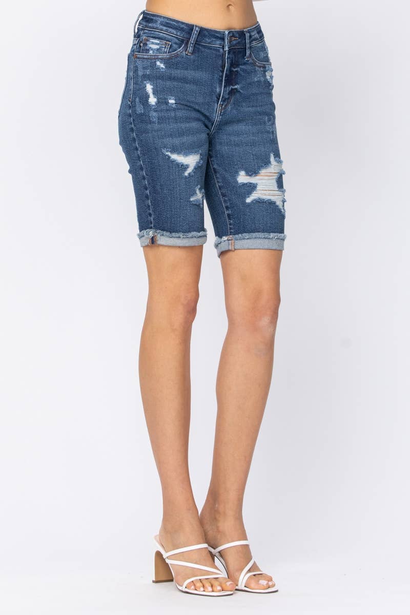 Destroyed Bermuda Shorts (XL Only)