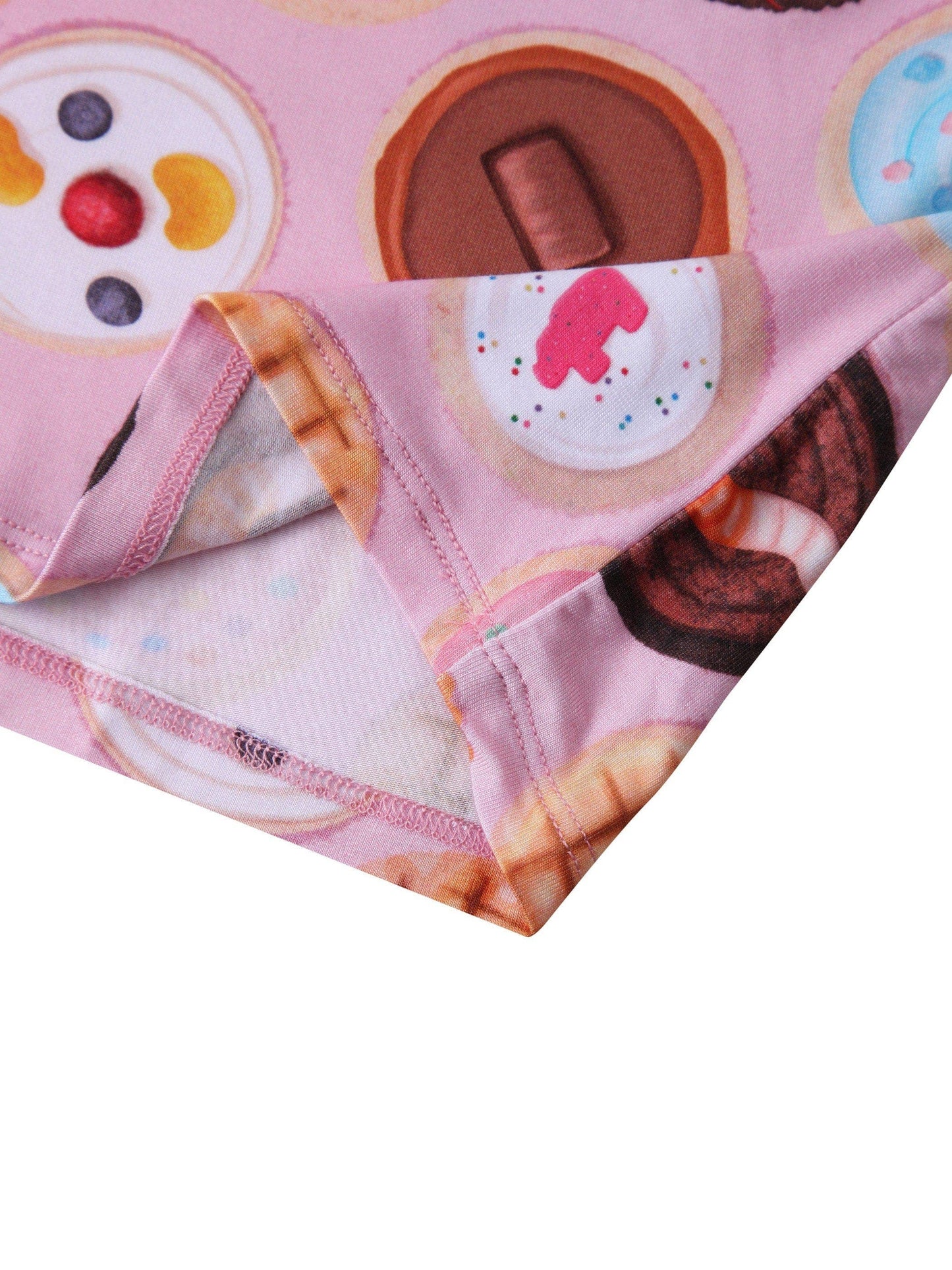 PoshTOT Cookie Bamboo Adult Two-Piece Long Sleeve Pajama Set