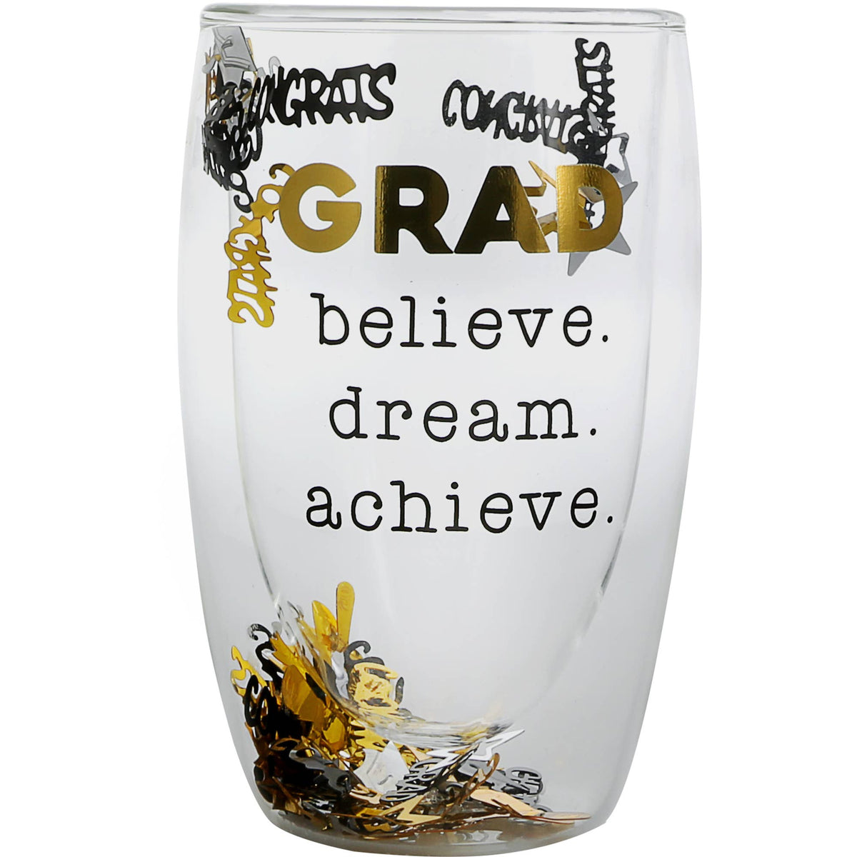 Grad - 14 oz Double-Walled Glass