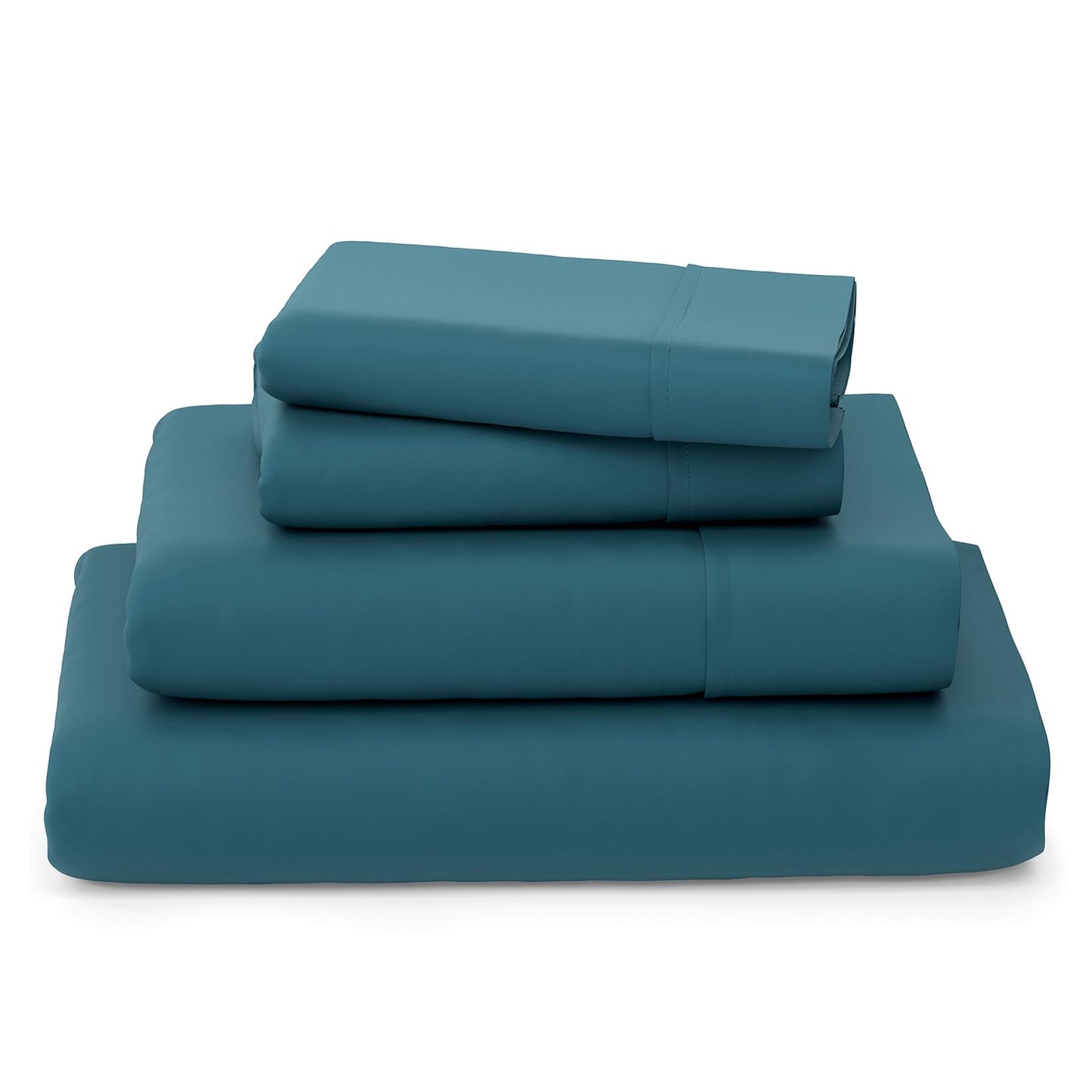 Cosy House Collection Luxury Sheets - Rayon Derived from Bamboo - Cooling & Breathable, Silky Soft, 16-Inch Deep Pockets - 4-Piece Bedding Set - King, Sage Green