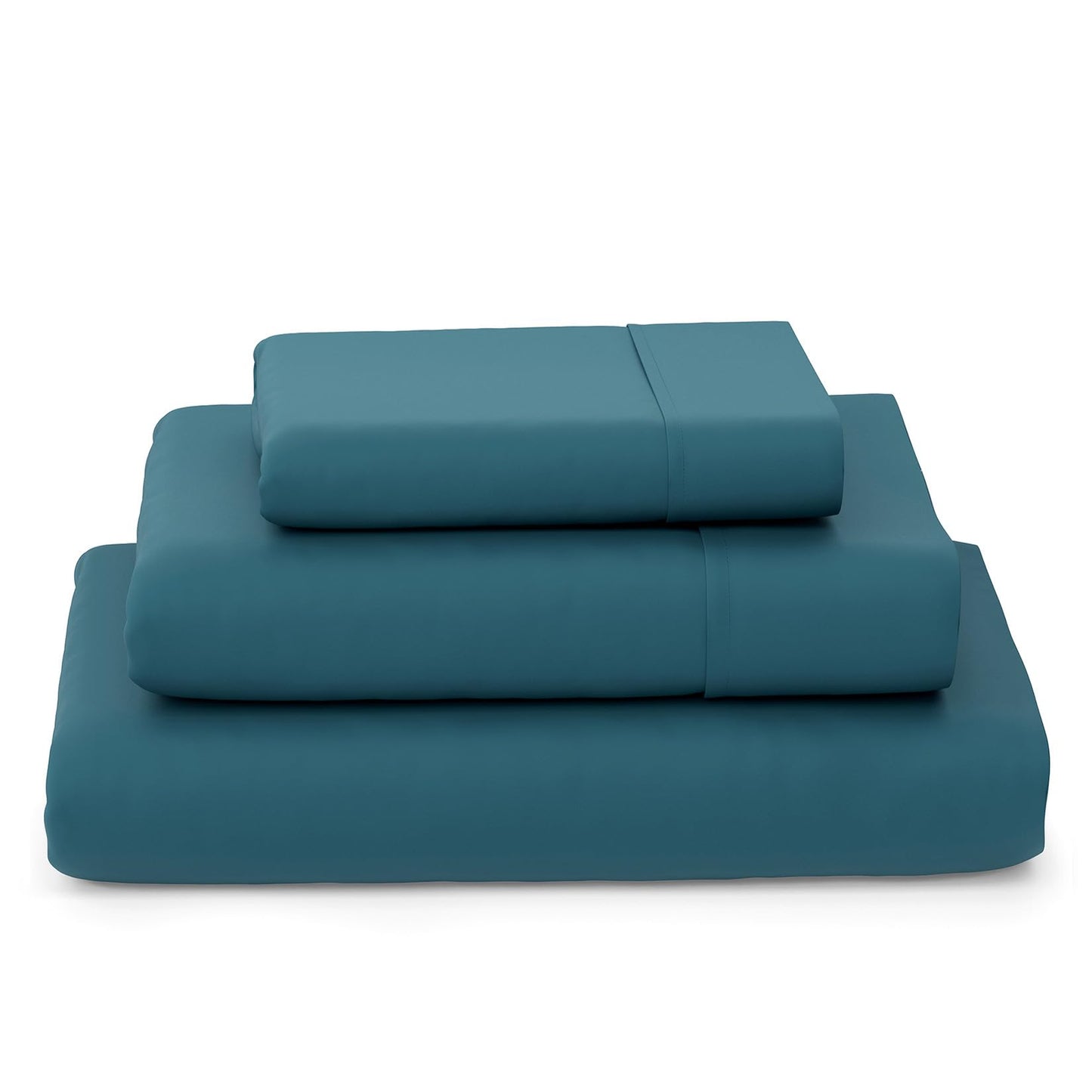 Cosy House Collection Luxury Sheets - Rayon Derived from Bamboo - Cooling & Breathable, Silky Soft, 16-Inch Deep Pockets - 4-Piece Bedding Set - King, Sage Green