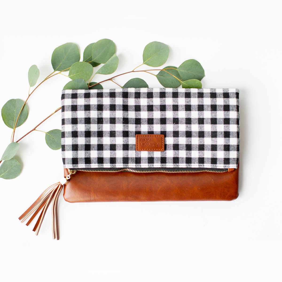 $3.97 Closeout Foldover Wristlet Clutch