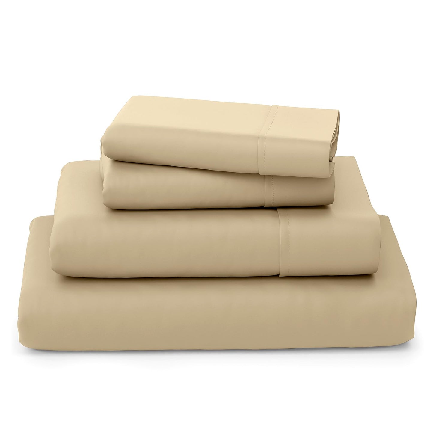 Cosy House Collection Luxury Sheets - Rayon Derived from Bamboo - Cooling & Breathable, Silky Soft, 16-Inch Deep Pockets - 4-Piece Bedding Set - King, Sage Green