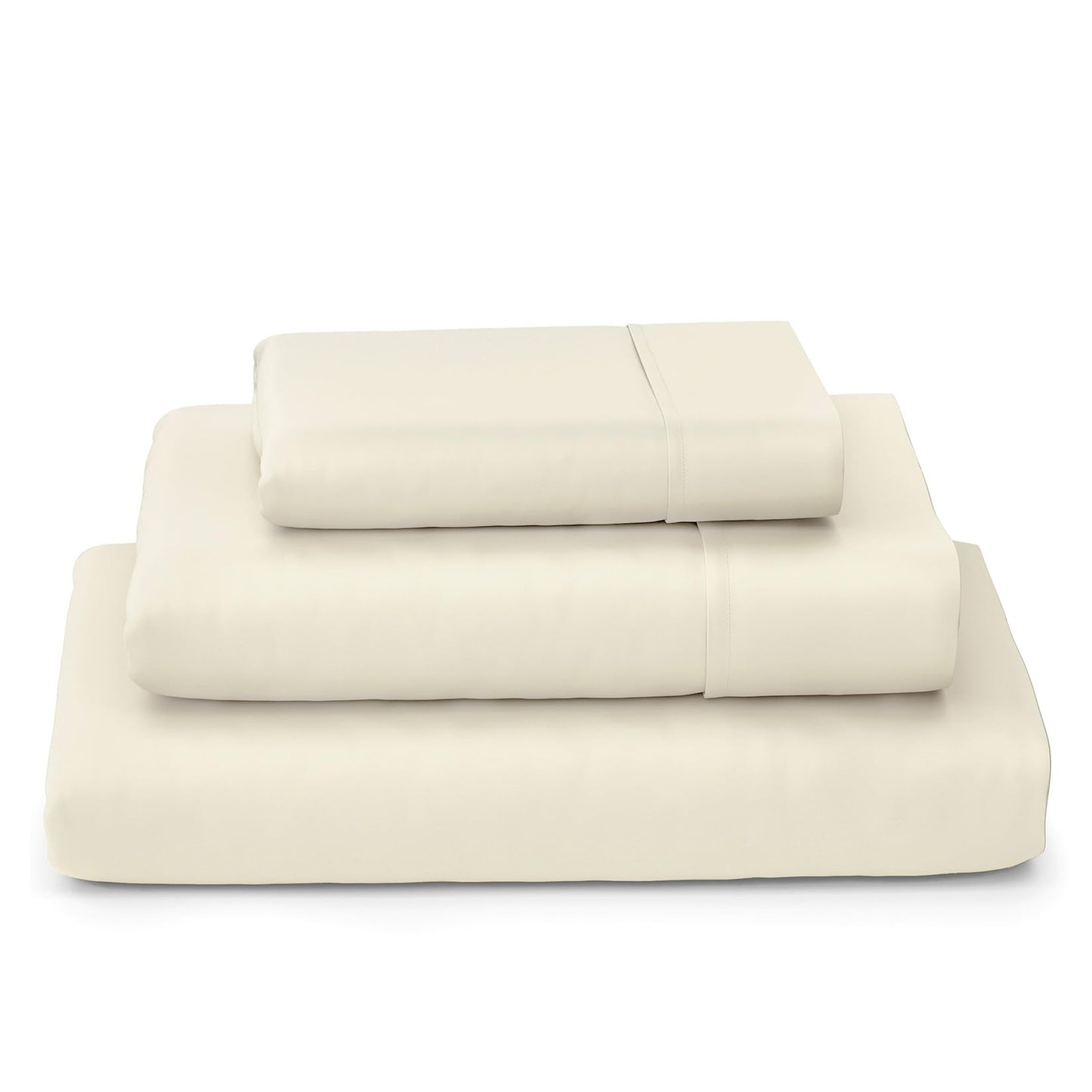 Cosy House Collection Luxury Sheets - Rayon Derived from Bamboo - Cooling & Breathable, Silky Soft, 16-Inch Deep Pockets - 4-Piece Bedding Set - King, Sage Green