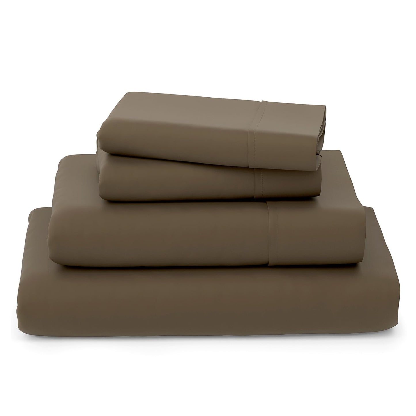 Cosy House Collection Luxury Sheets - Rayon Derived from Bamboo - Cooling & Breathable, Silky Soft, 16-Inch Deep Pockets - 4-Piece Bedding Set - King, Sage Green
