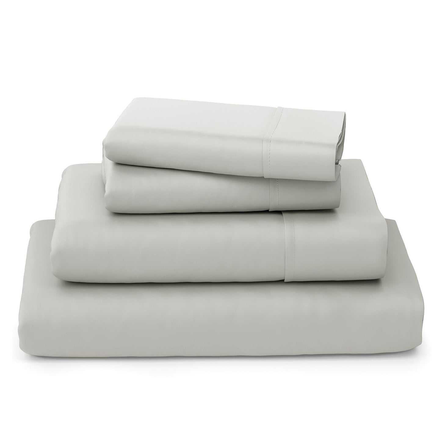Cosy House Collection Luxury Sheets - Rayon Derived from Bamboo - Cooling & Breathable, Silky Soft, 16-Inch Deep Pockets - 4-Piece Bedding Set - King, Sage Green