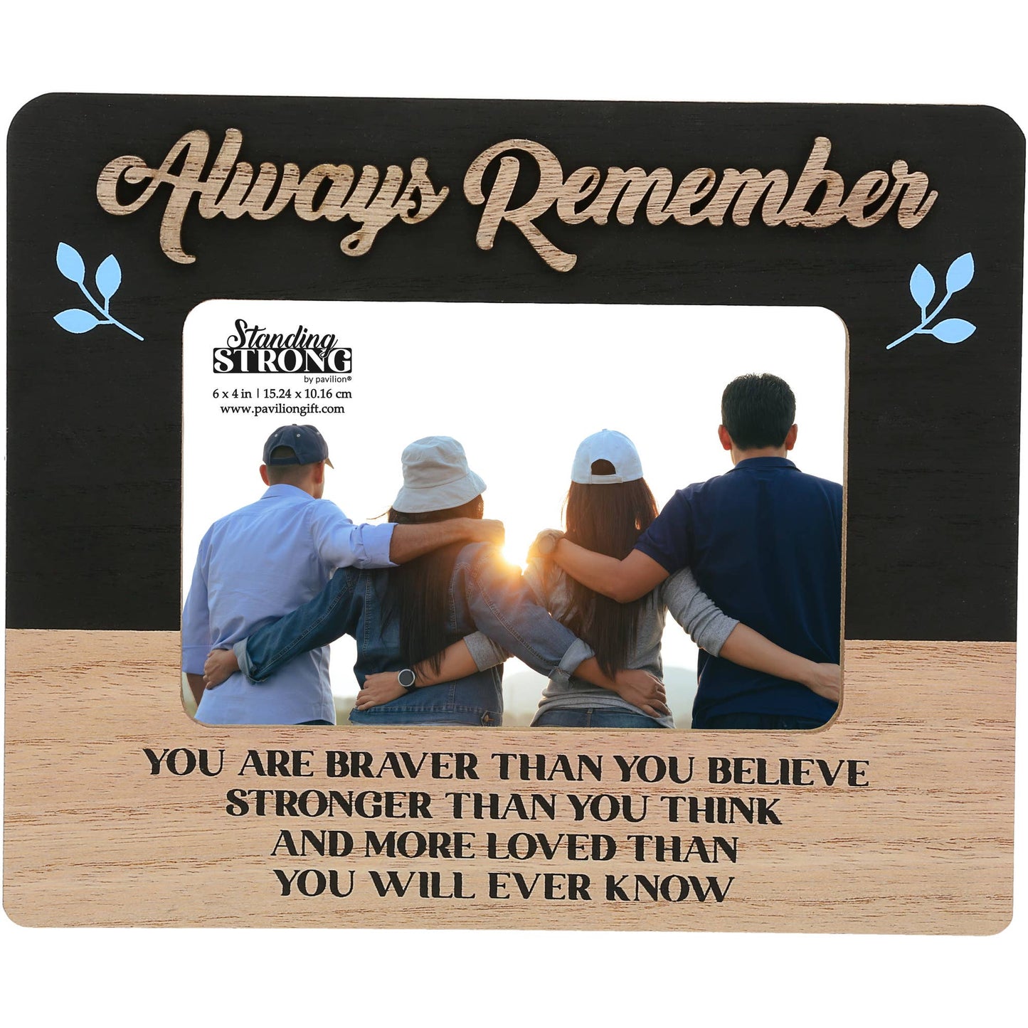 Remember - 8.5" x 7" Frame (Holds 6" x 4" Photo)