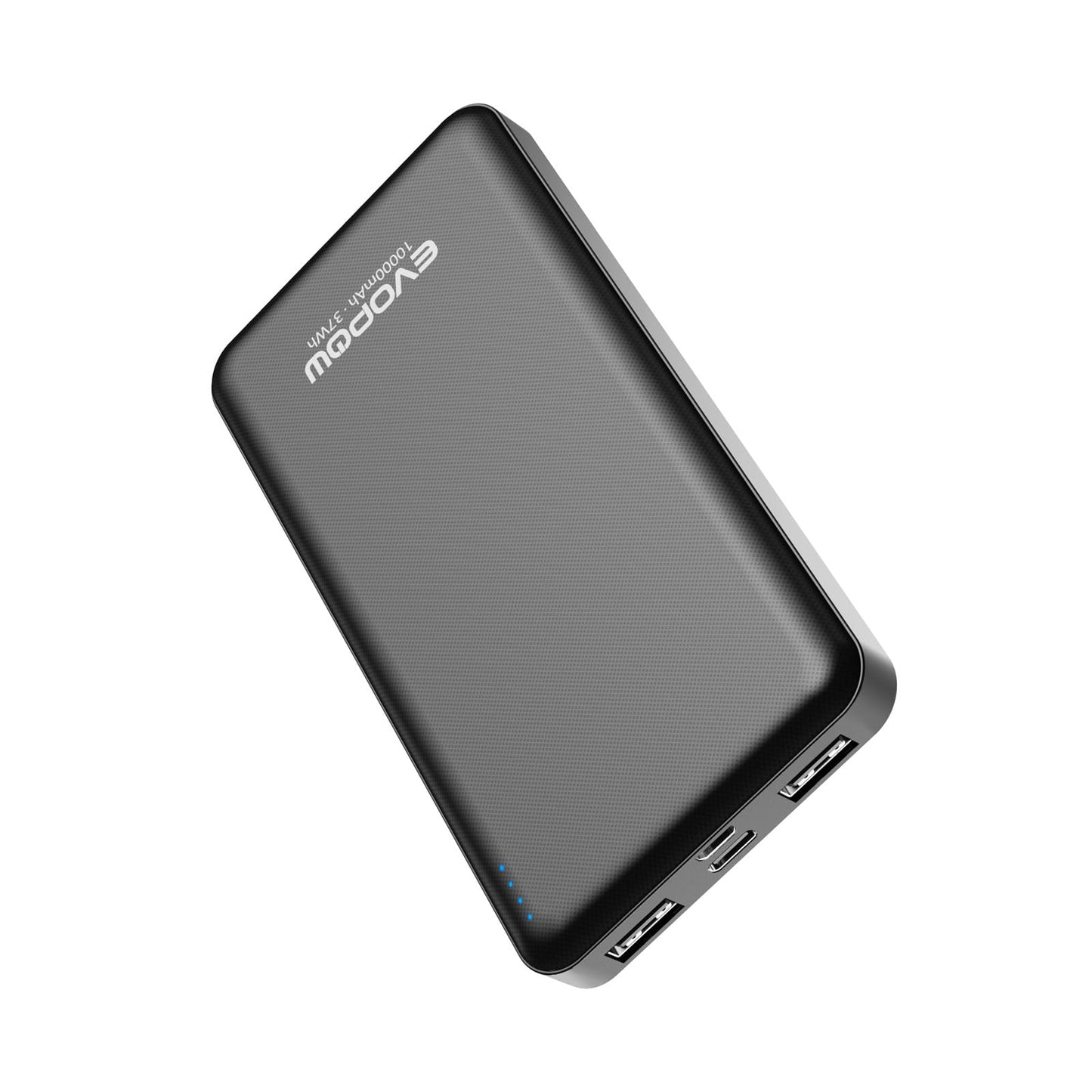 2-Pack Portable Charger, Slimmer 10000mAh 15W Power Bank, USB C in&Out Fast Charging Battery Pack, External Portable Power Bank for iPhone 16 15 14 13 12 iPad Airpods Samsung S23 S22 Pixel etc