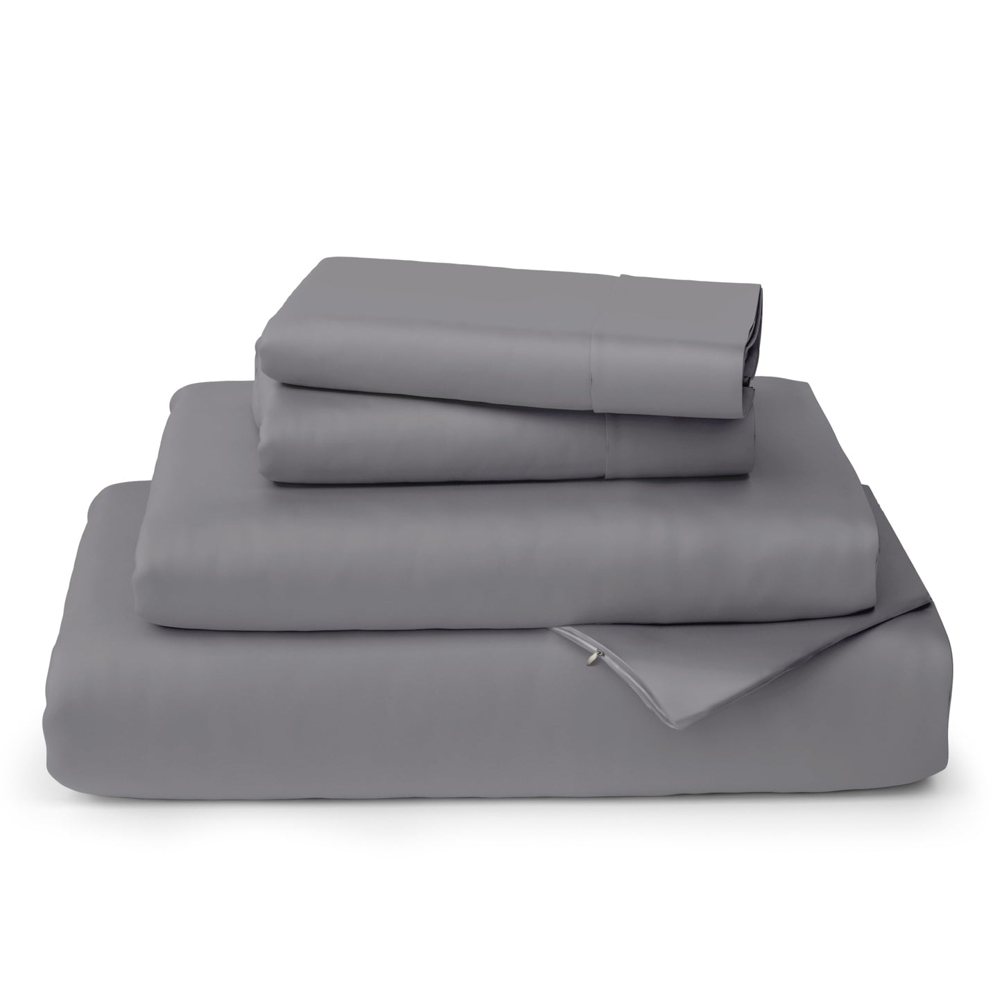 Cosy House Collection Luxury Sheets - Rayon Derived from Bamboo - Cooling & Breathable, Silky Soft, 16-Inch Deep Pockets - 4-Piece Bedding Set - King, Sage Green
