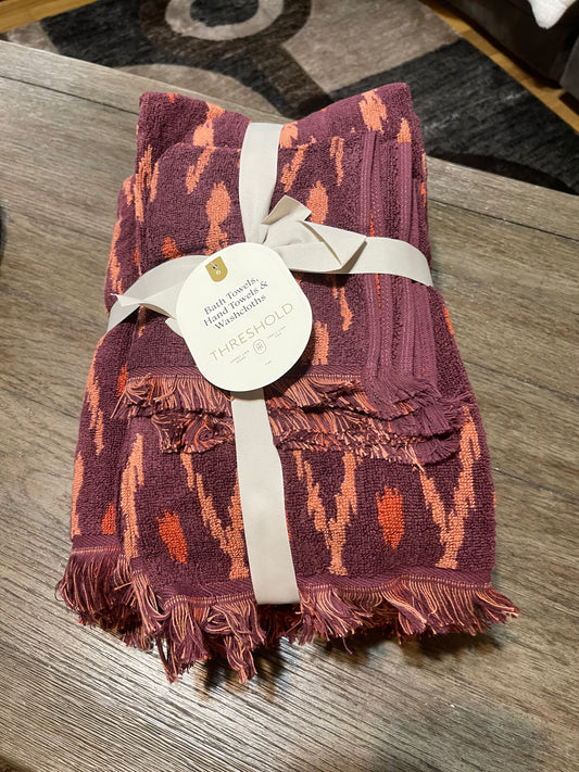 Threshold 6pc towel set