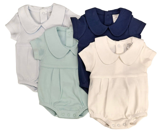 Pleated Bubble-Short Sleeve Sleeve