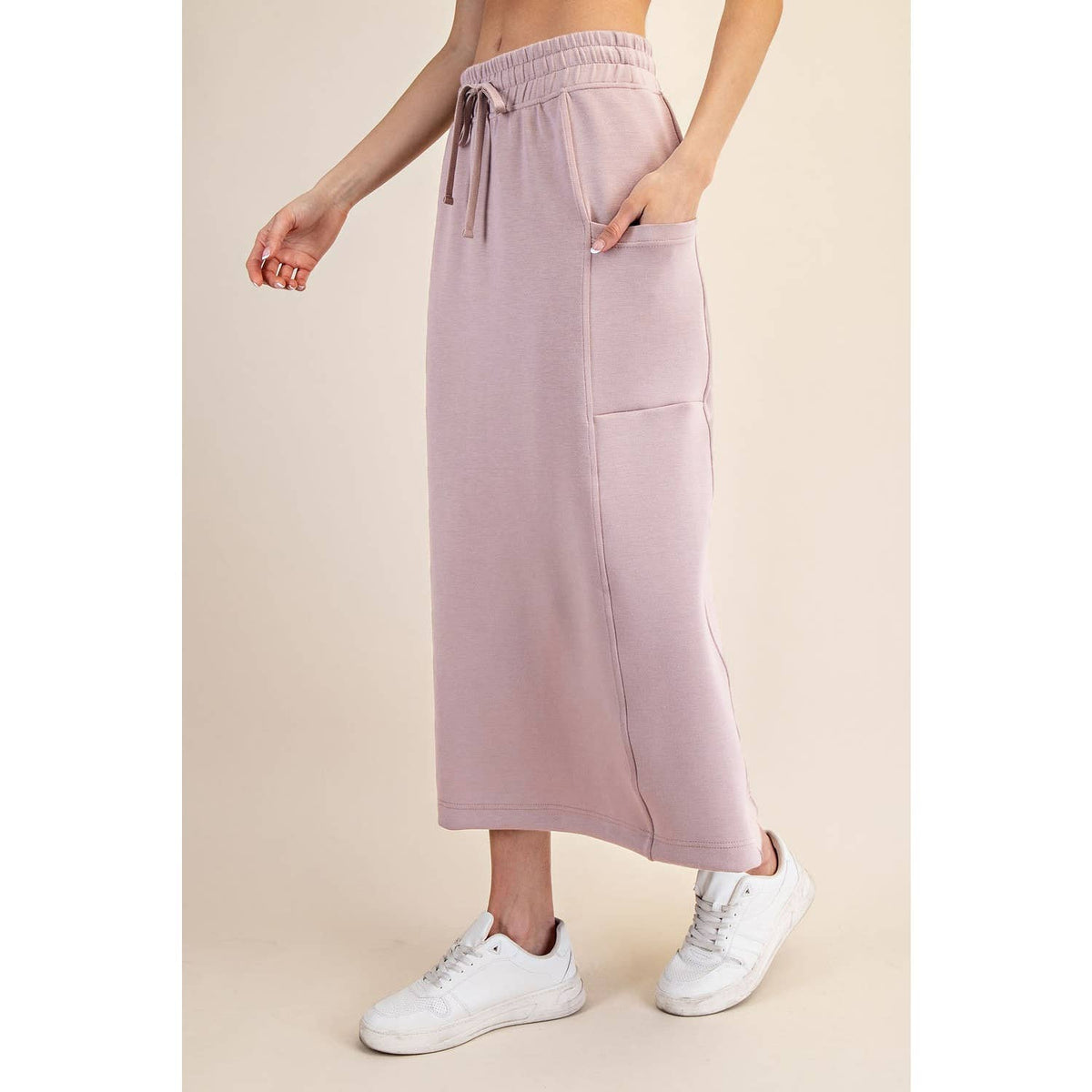 MODAL SCUBA LONG SKIRT