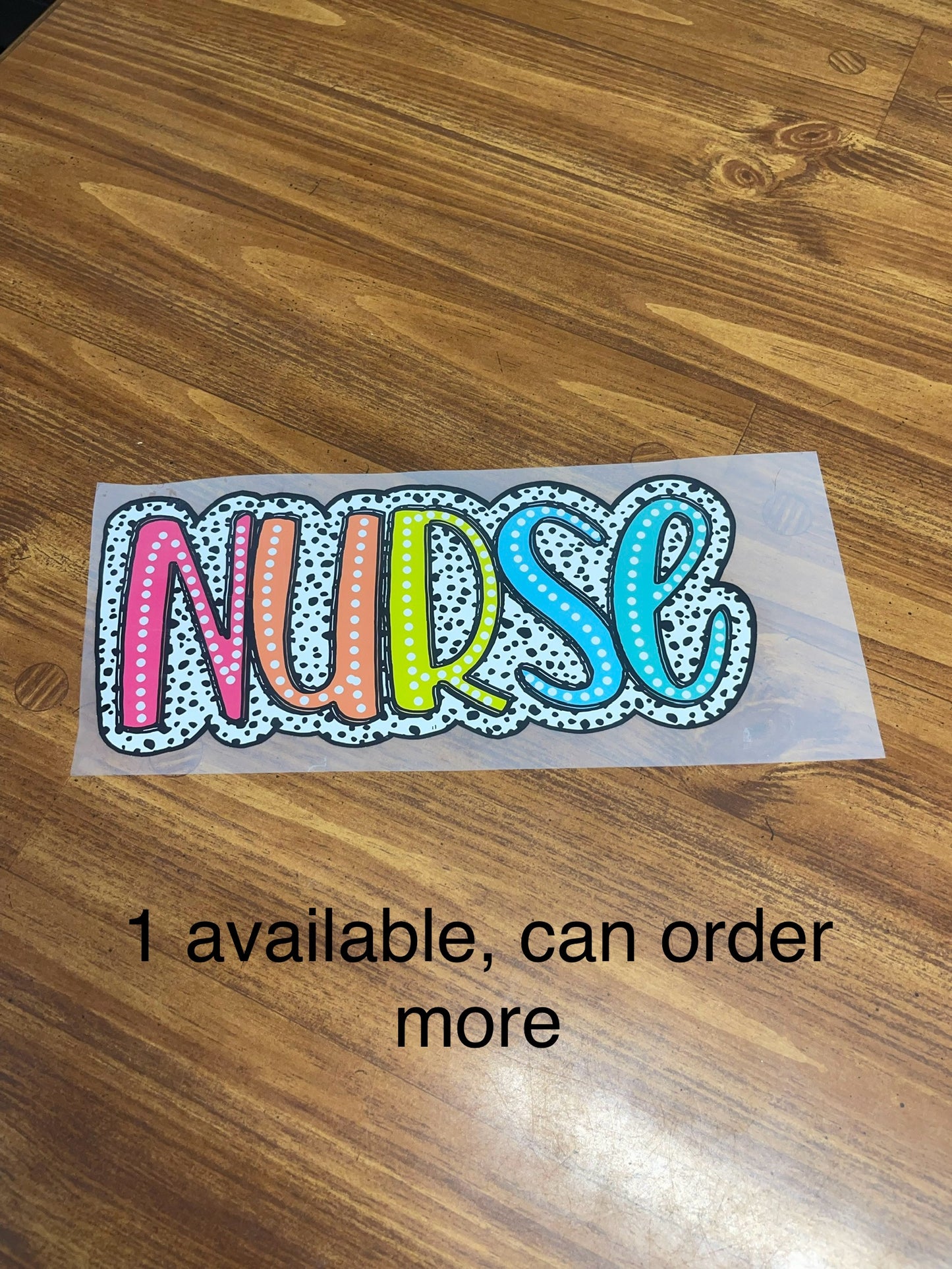 Medical/Nursing DFT Prints
