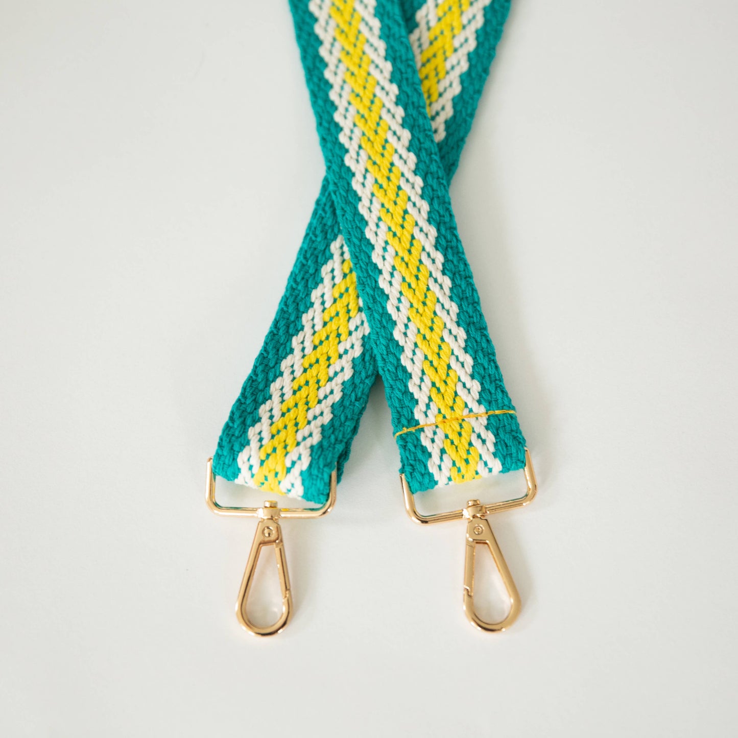 $2.97 Closeout Guitar Style Purse Strap - Woven Turquoise