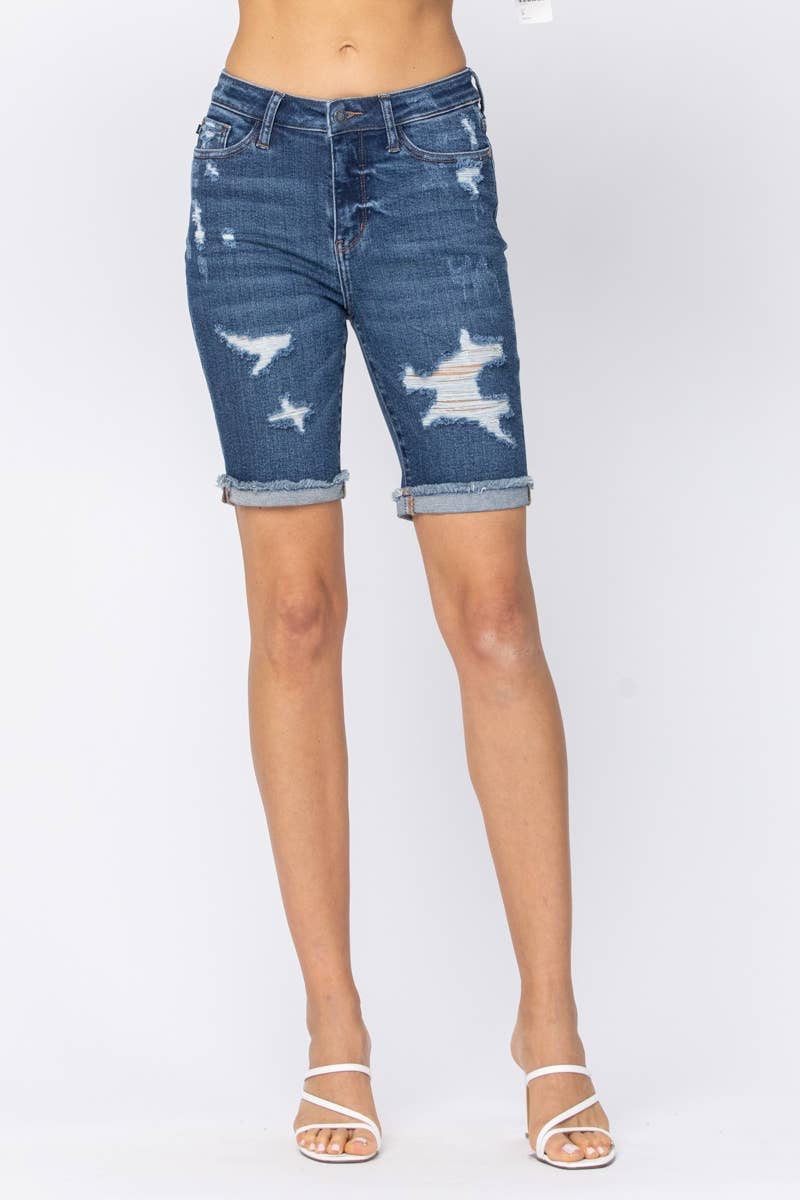 Destroyed Bermuda Shorts (XL Only)