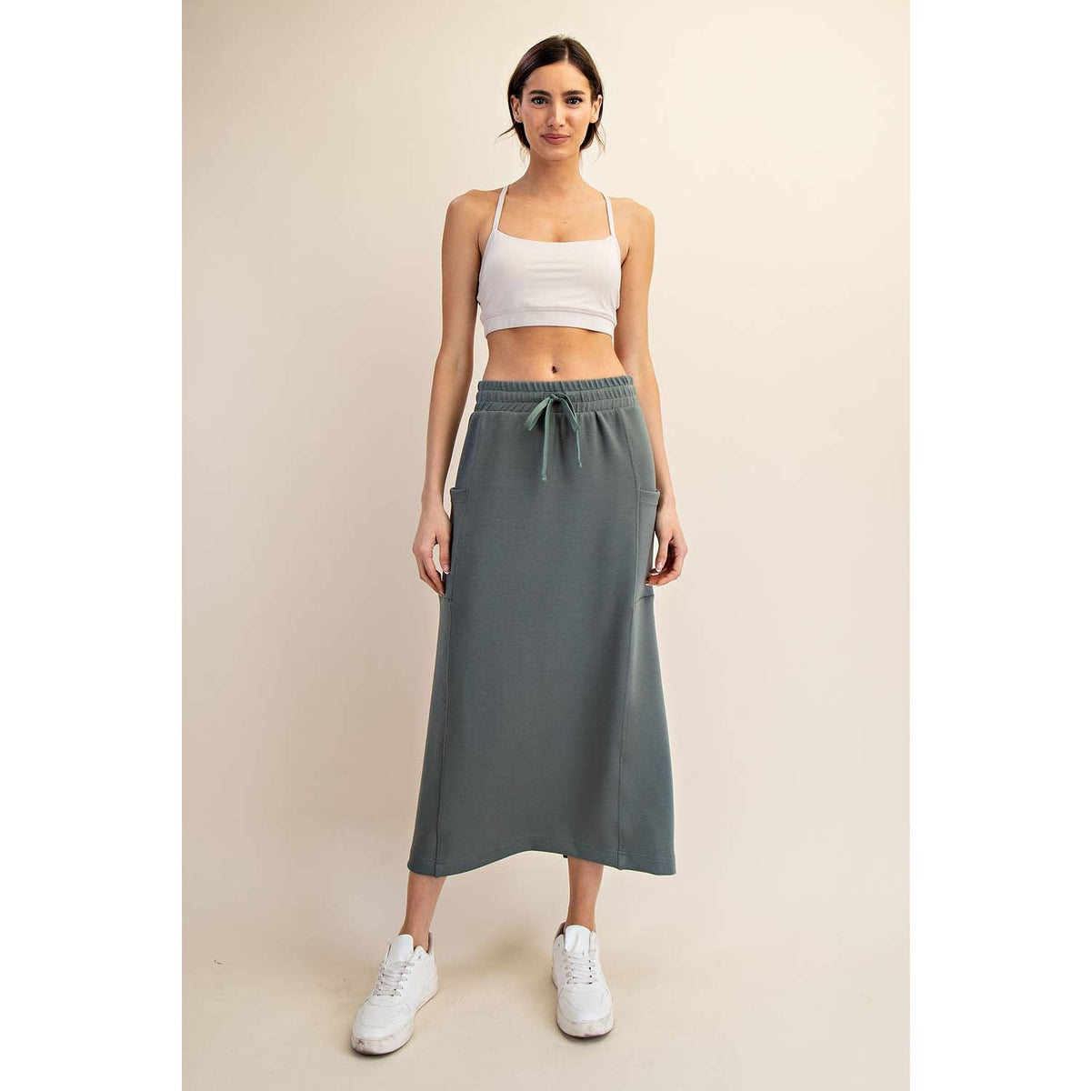 MODAL SCUBA LONG SKIRT