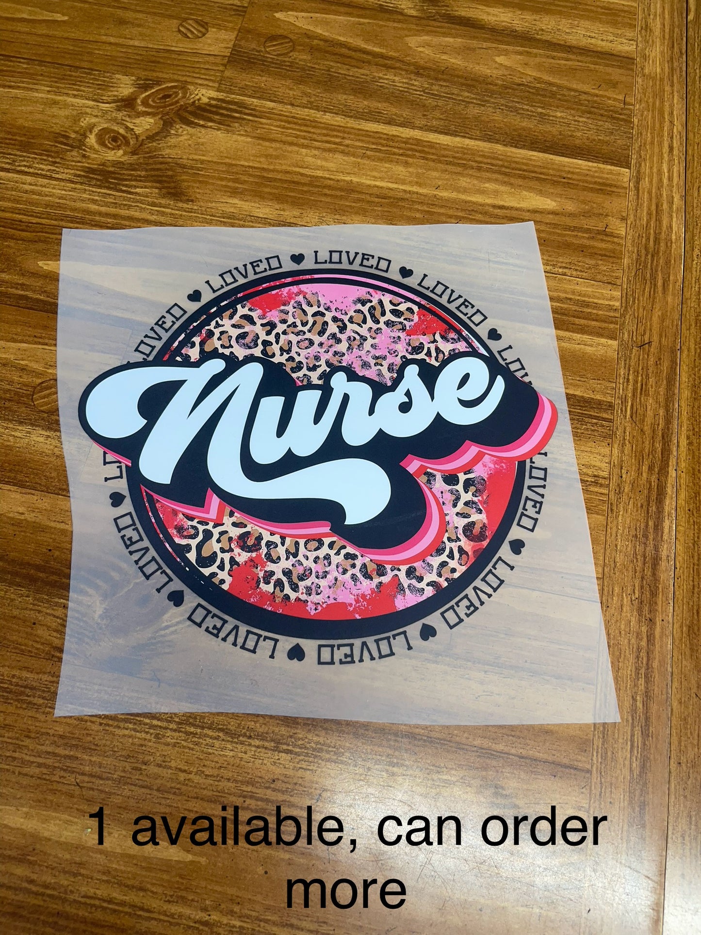 Medical/Nursing DFT Prints