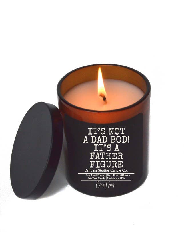 Dad Bod - Fathers Day Funny Gift Candle - Soy Wax Candles