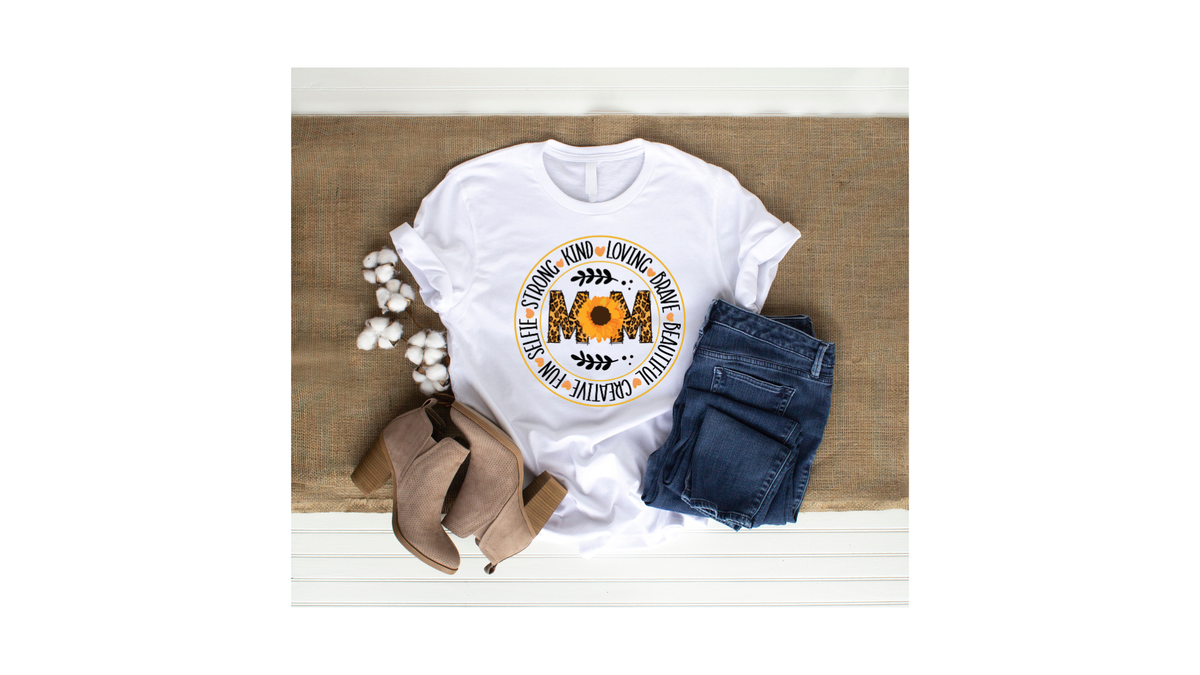 Strong, Kind, Loving Mom Tee