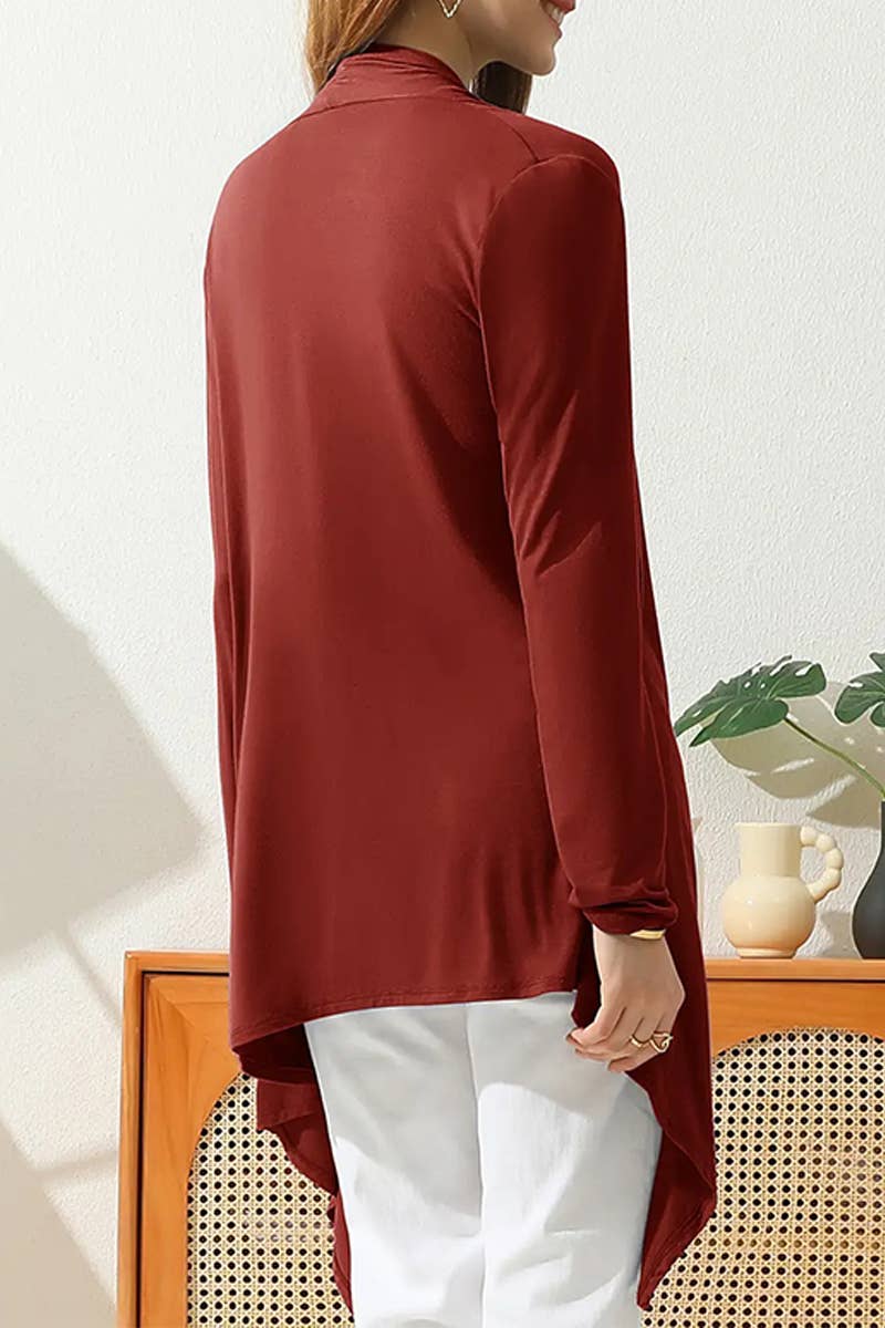 Long Sleeve Lightweight Duster Cardigan