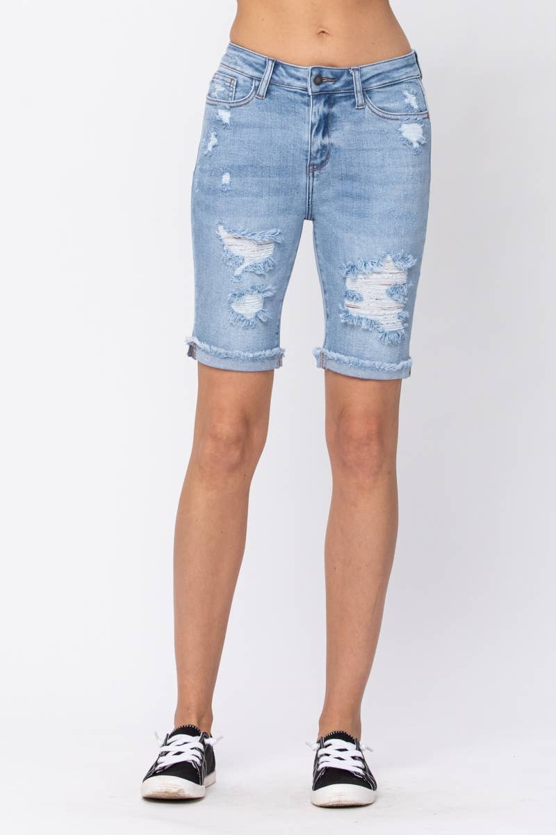 Destroyed Bermuda Shorts (XL Only)