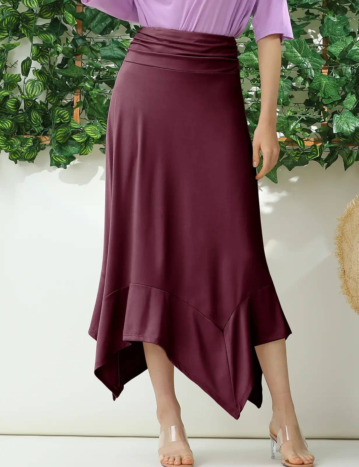 Women’s Asymmetrical Handkerchief Hem Dress
