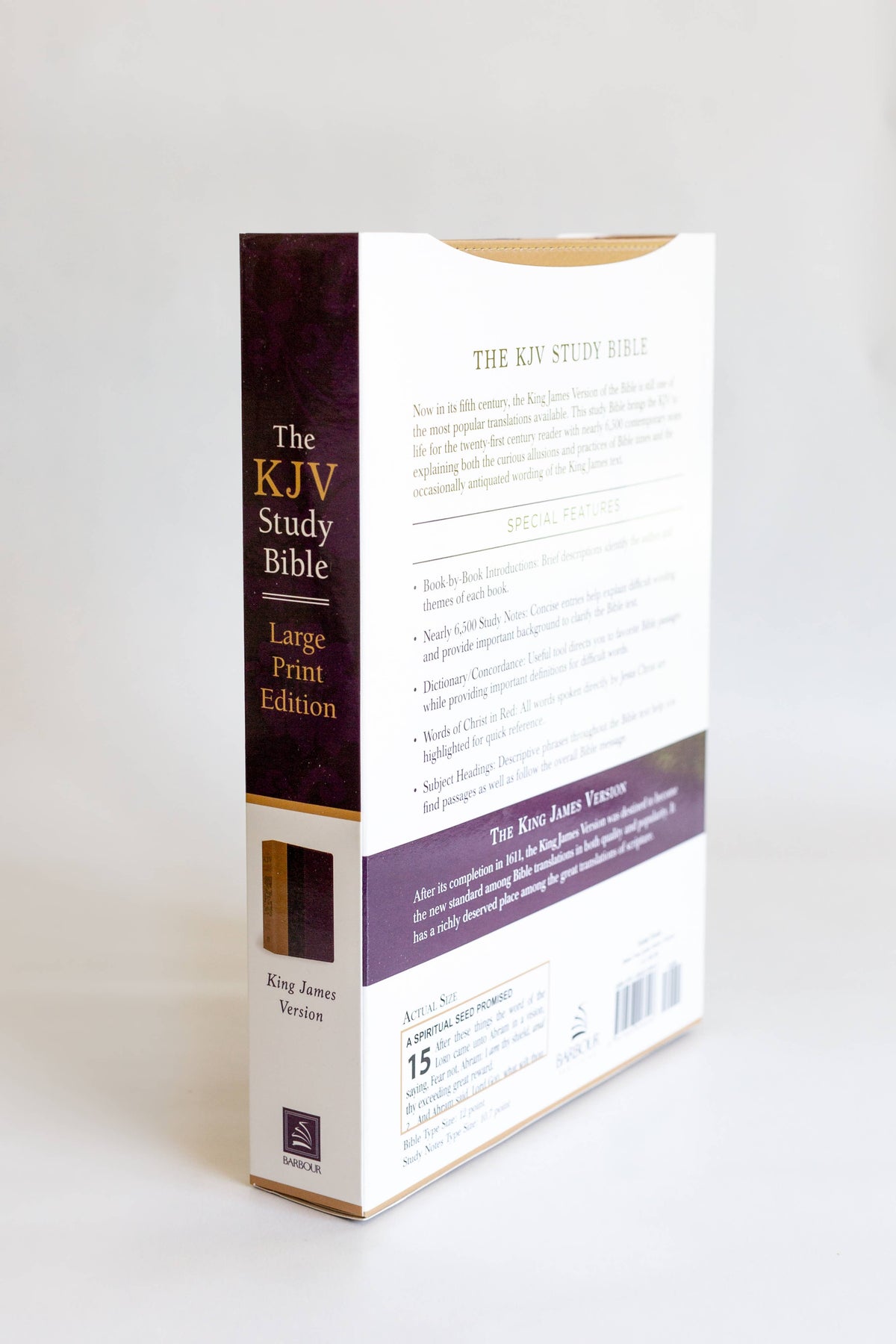 The KJV Study Bible - Large Print
