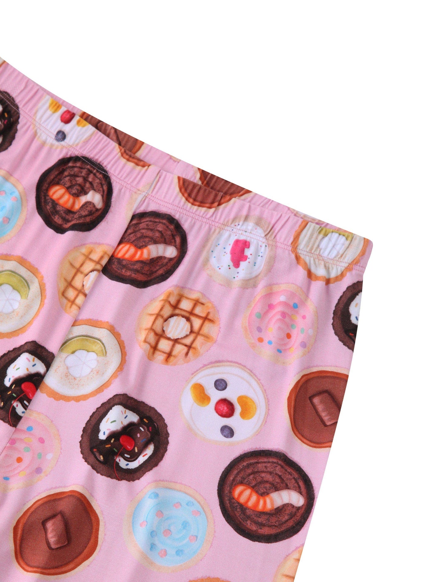 PoshTOT Cookie Bamboo Adult Two-Piece Long Sleeve Pajama Set