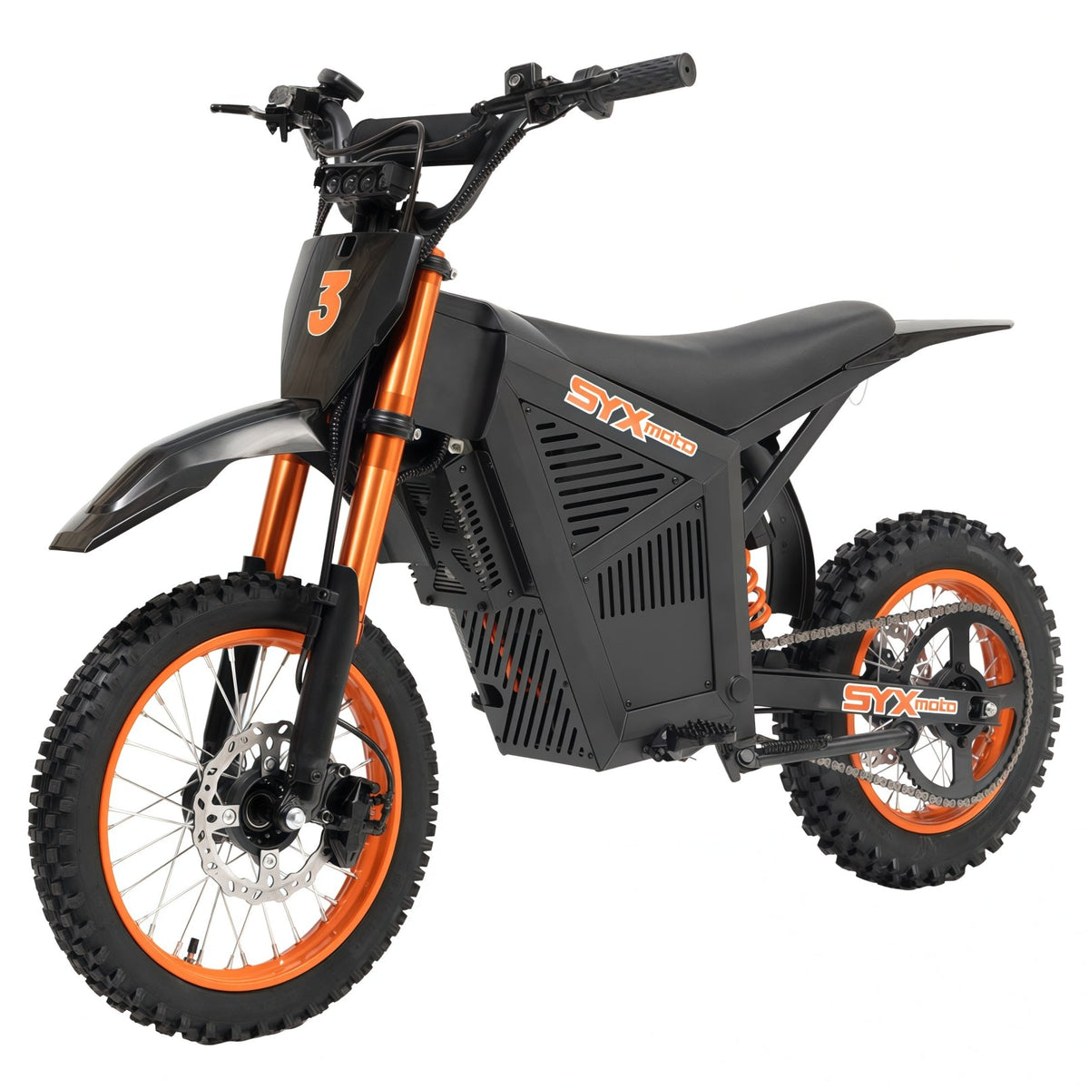 SYX MOTO ARC 3000W Electric Dirt Bike Off Road | 48V Mid-Drive Pro Trail Bike