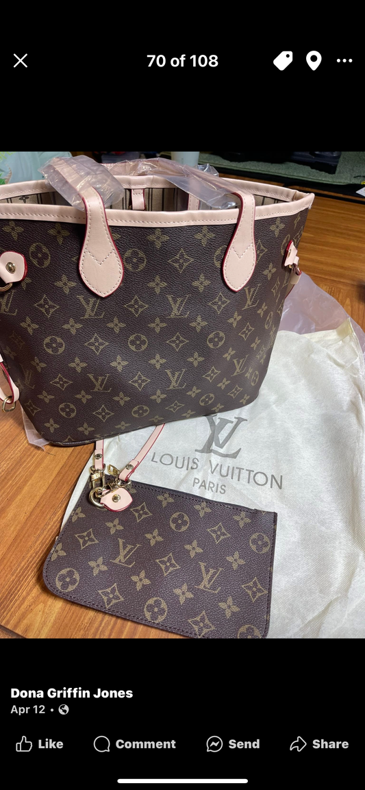 LV 2-pc Purse set (dupe)